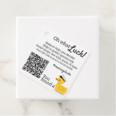 Cruising Ducks Cruise Captain Duck Bedankjes Labels (In situ)