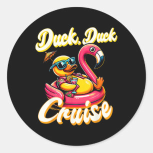 Cruising Ducks Duck Cruise Familie Vakantie Ru Ronde Sticker