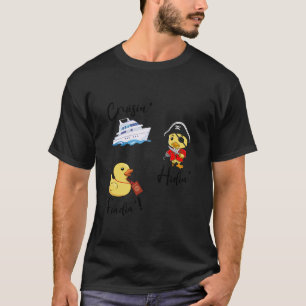 Cruising Hiding Finding Rubber Ducks Passport Scav T-shirt