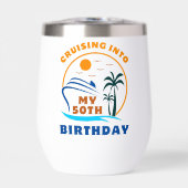 Cruising in mijn 50e geboortedag boot (Voorkant)