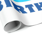 Cruising in mijn 50e geboortedag boot cadeaupapier (Rol Hoek)