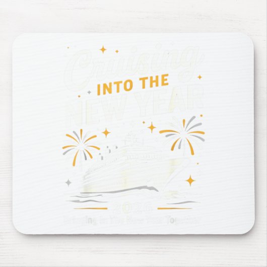 Cruising Into 2026 New Years Eve Matching Family C Muismat (Voorkant)