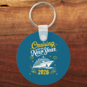 Cruising Into 2026 New Years Eve Matching Family C Sleutelhanger (Voorkant)