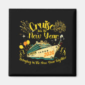 Cruising Into 2026 New Years Eve Party Favors Fami Magneet (Voorkant)