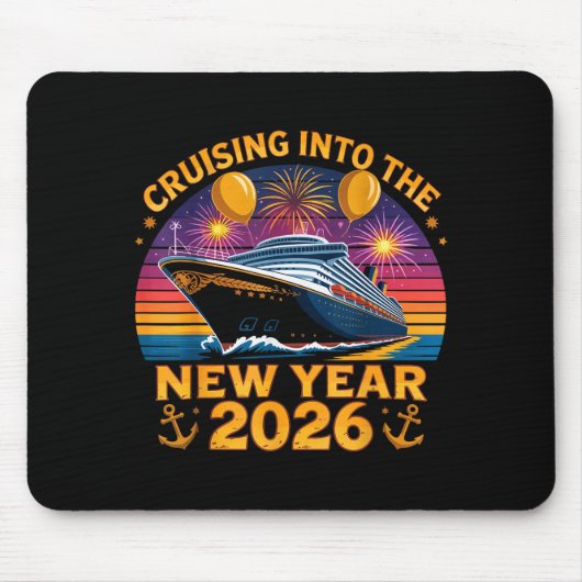 Cruising Into 2026 New Years Eve Party Favors Fami Muismat (Voorkant)