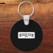 Cruising Into 2026 New Years Eve Party Favors Fami Sleutelhanger (Voorkant)