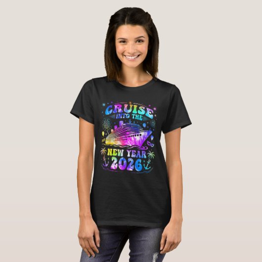 Cruising Into 2026 New Years Eve Party Favors Fami T-shirt (Voorkant volledig)