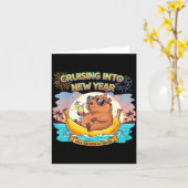 Cruising Into 2026 New Years Eve Party Matching Fa Kaart (Gele Bloem)