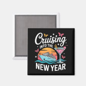 Cruising Into 2026 New Years Eve Party Matching Fa Magneet (Voorkant / Achterkant)