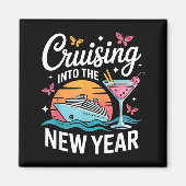 Cruising Into 2026 New Years Eve Party Matching Fa Magneet (Voorkant)