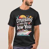 Cruising Into 2026 New Years Eve Party Matching Fa T-shirt (Voorkant)