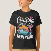 Cruising Into 2026 New Years Eve Party Matching Fa T-shirt (Voorkant)