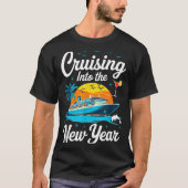 Cruising Into 2026 New Years Eve Party Matching Fa T-shirt (Voorkant)