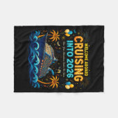 Cruising Into 2026 Trocal New Year Celebration  Fleece Deken (Voorkant (Horizontaal))