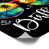 Cruising Into My 43rd Birthday Trip Vacation Cruis Poster (Hoek)