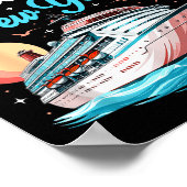 Cruising Into New Years Eve Party Countdown Happy  Poster (Hoek)