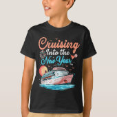 Cruising Into New Years Eve Party Countdown Happy  T-shirt (Voorkant)