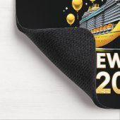 Cruising Into The New Year 2026 Cruise Party Gift  Muismat (Hoek)