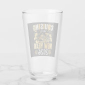 Cruising into the New Year 2026 Drinking Glas (Achterkant)
