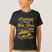 Cruising Into The New Year 2026 Happy New Year Cru T-shirt (Voorkant)