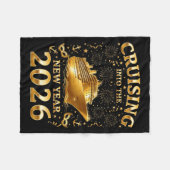 Cruising Into The New Year 2026 Happy New Year Fam Fleece Deken (Voorkant (Horizontaal))