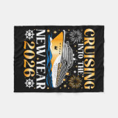 Cruising Into The New Year 2026 Happy New Year Fam Fleece Deken (Voorkant (Horizontaal))