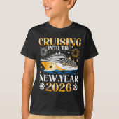 Cruising Into The New Year 2026 Happy New Year Fam T-shirt (Voorkant)