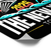 Cruising Into The New Year 2026 Matching Family Cr Poster (Hoek)