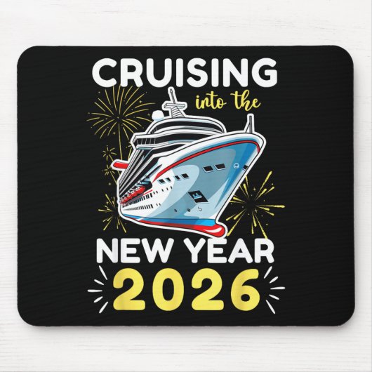 Cruising Into The New Year 2026 Muismat (Voorkant)