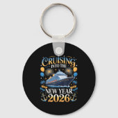Cruising Into The New Year 2026 Vacation Design  Sleutelhanger (Voorkant)