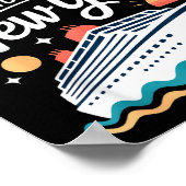Cruising Into The New Year Cruise Party Sunset Oce Poster (Hoek)