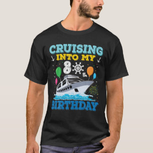 Cruising naar mijn 80ste 'Birthday Party' cruise S T-shirt