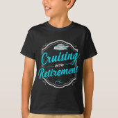 Cruising naar pensioen t-shirt (Voorkant)
