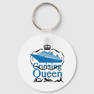 Cruising Queen Funny Cruise Ship Holiday Gifts Sleutelhanger