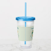 Cruising Royal Floral Acryl Drinkbeker (Rechts)