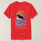 Cruising Together for 50 Years Friends Family Coup T-shirt (Design voorkant)