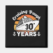 Cruising Trough 30 Years Anniversary Magneet (Voorkant)