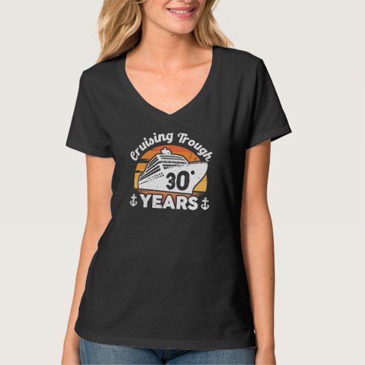 Cruising Trough 30 Years Anniversary T-shirt (Voorkant)