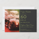 Cruising verjaardagsuitnodiging Kaart (Achterkant)