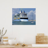 Cruising West Sailing East Poster (Keuken)