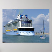 Cruising West Sailing East Poster (Voorkant)