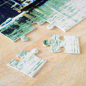 Cruising zeilboot puzzel legpuzzel (Zijkant)