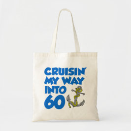 Cruisin'My Way in 60 Canvas tas