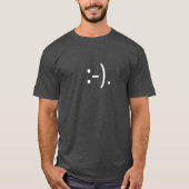 Crumb Face Emoticon T Shirt (Voorkant)