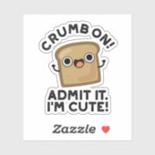 Crumb op Toestel dat ik grappig ben... Sticker (Vel)