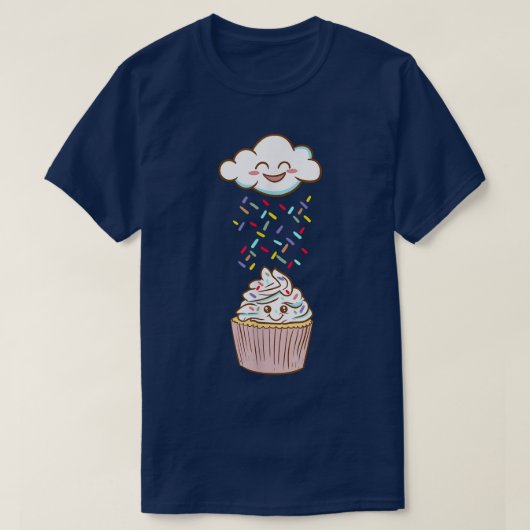 Crumble Cloud - Grappig - Bakliefhebber Cupcake  1 T-shirt (Design voorkant)