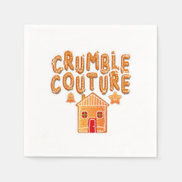 Crumble Couture Gingerbread Holiday servetten