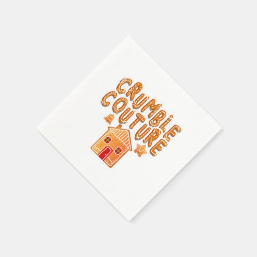 Crumble Couture Gingerbread Holiday servetten (Hoek)