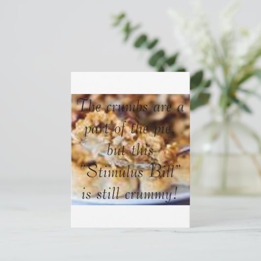 CRUMMY Stimulus Briefkaart (Staand voorkant)