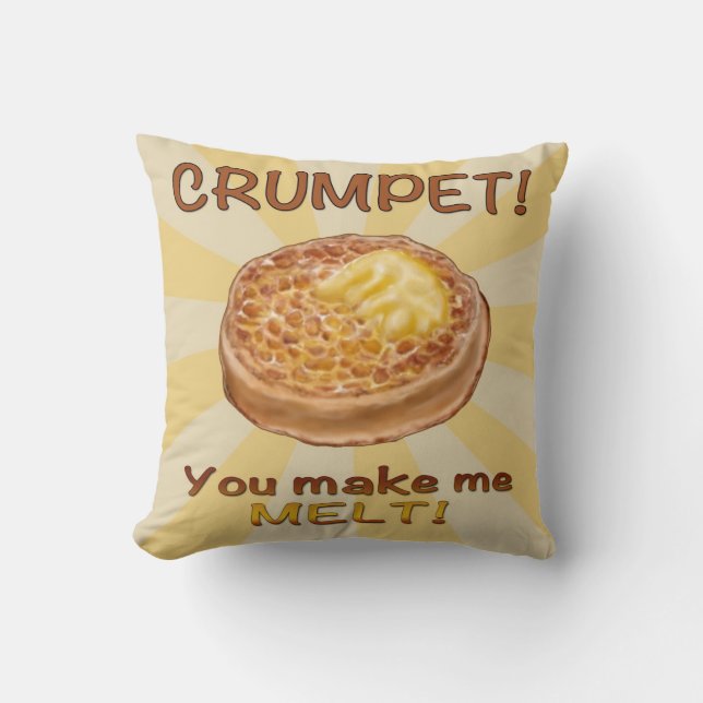 Crumpet-kussen Kussen (Voorkant)